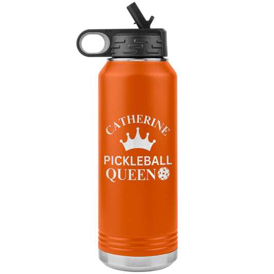 Personalized Pickleball Queen Tumbler - The Catherine